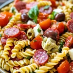 Easy Italian Antipasto Pasta Salad