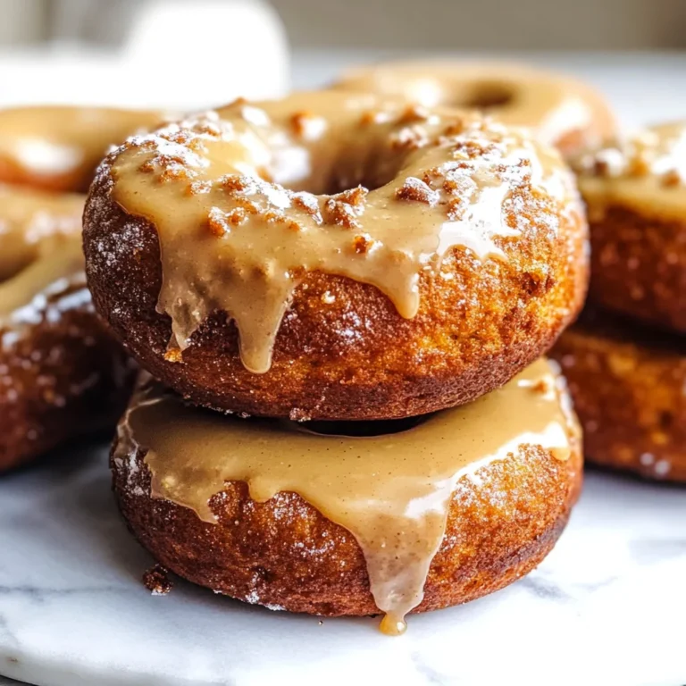 Gluten and Dairy Free Pumpkin Donuts with Maple Glaze
