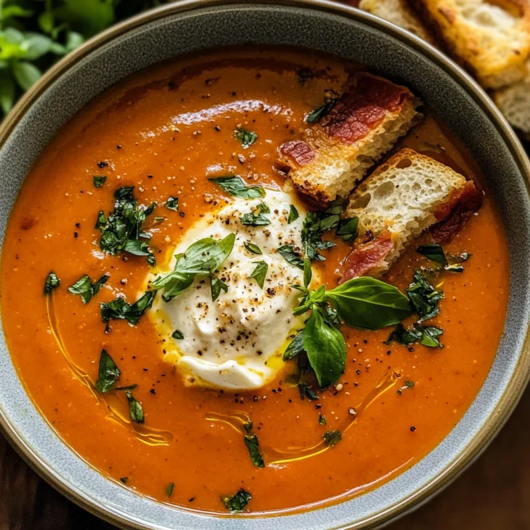 Herby Tomato Soup
