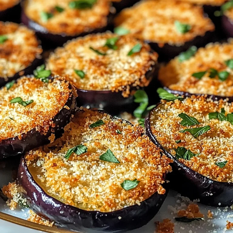 Impossibly Crispy Baked Eggplant