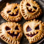 Jack-O-Lantern Hand Pies