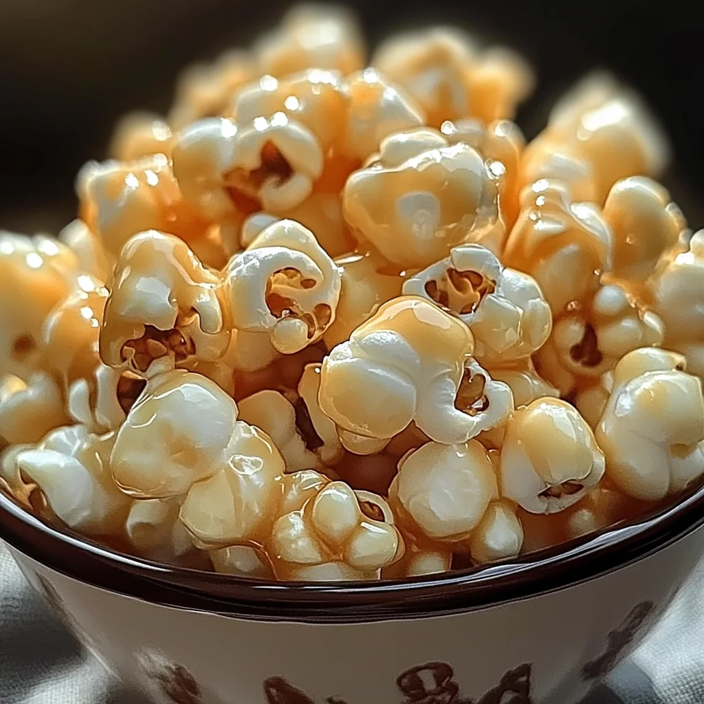 Marshmallow Caramel Corn