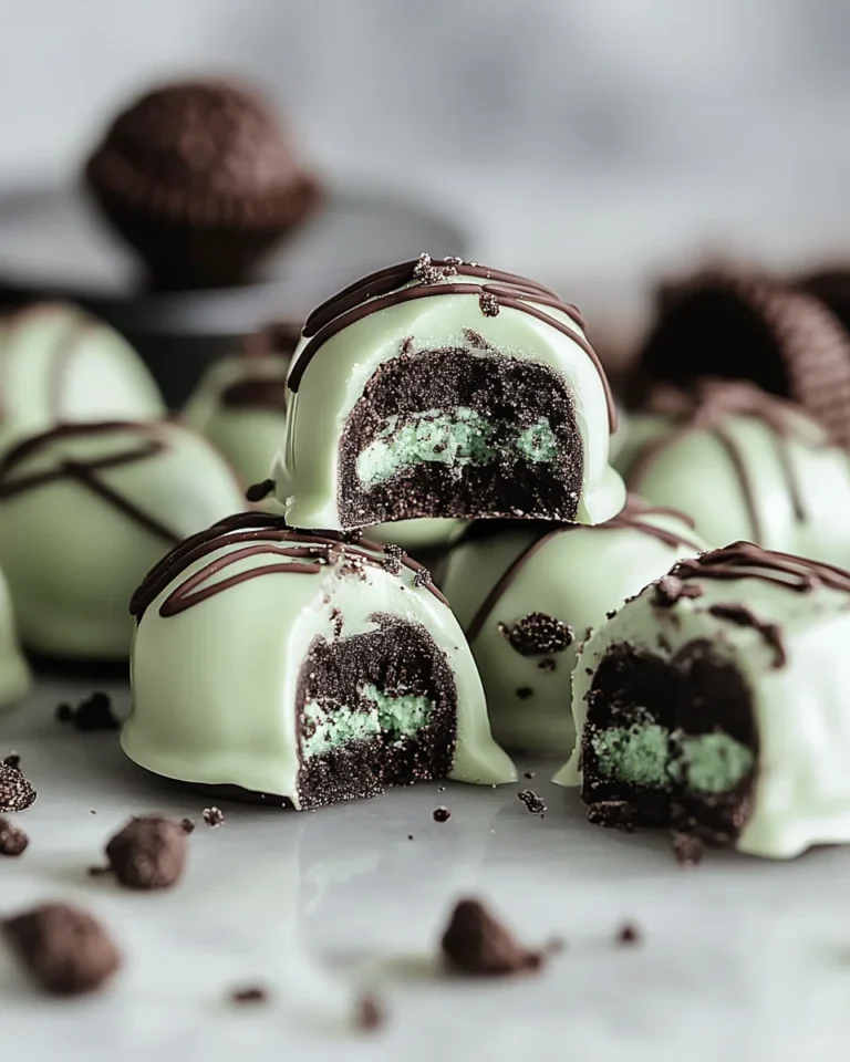 Mint Oreo Truffles