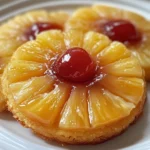 Pineapple Upside-Down Sugar Cookies