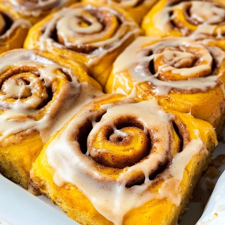 Pumpkin Cinnamon Rolls
