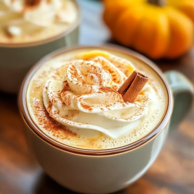 Pumpkin White Hot Chocolate