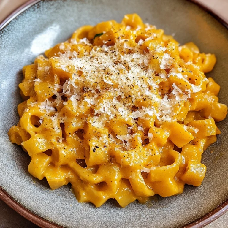Roasted Pumpkin and Garlic Pasta
