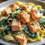 Salmon Spinach Pasta Dish: A Delicious and Nutritious Recipe to Try Today
