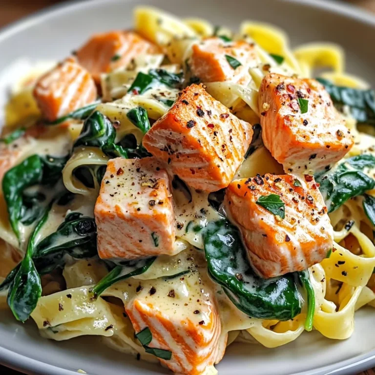Salmon Spinach Pasta Dish: A Delicious and Nutritious Recipe to Try Today