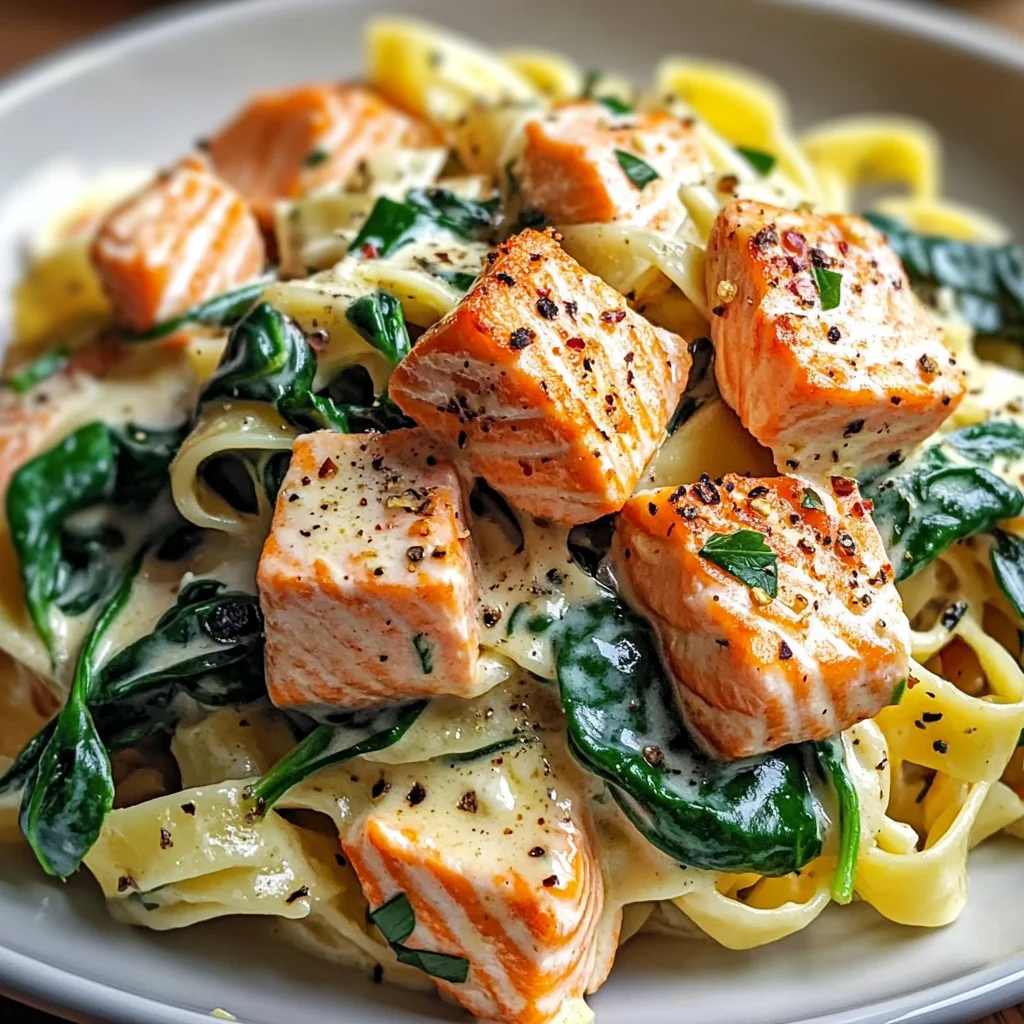 Salmon Spinach Pasta Dish: A Delicious and Nutritious Recipe to Try Today