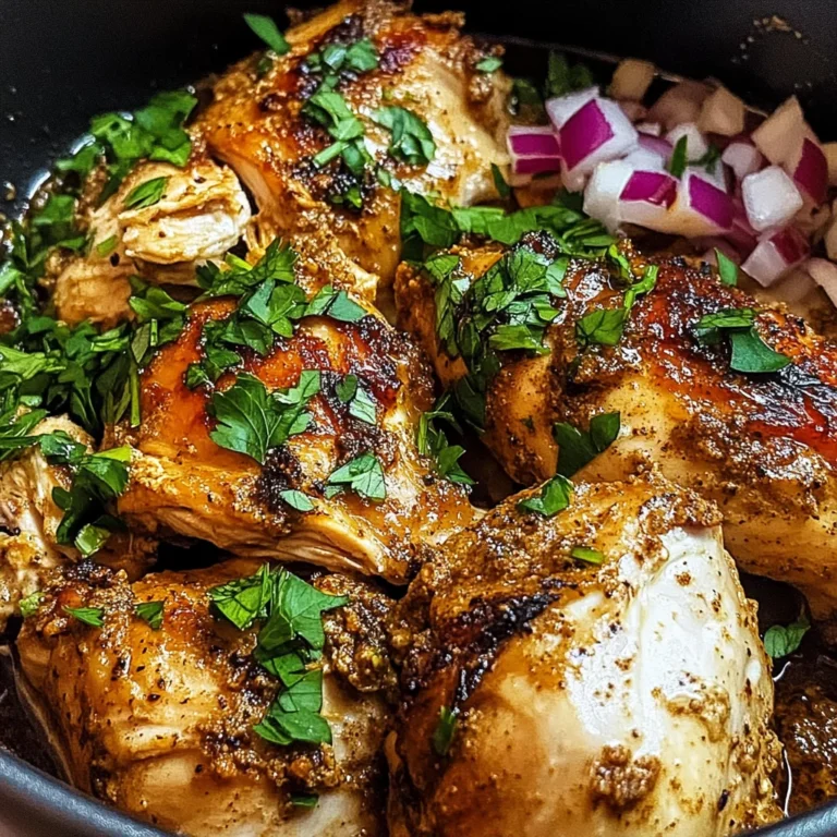 Spiced Yogurt-Marinated Chicken Thighs