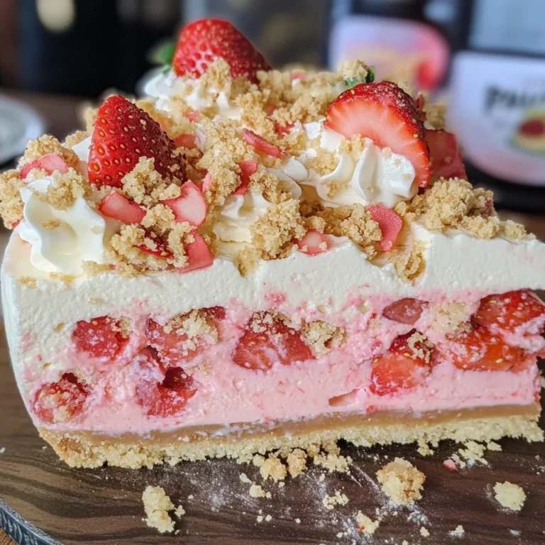 Strawberry Crunch Cheesecake
