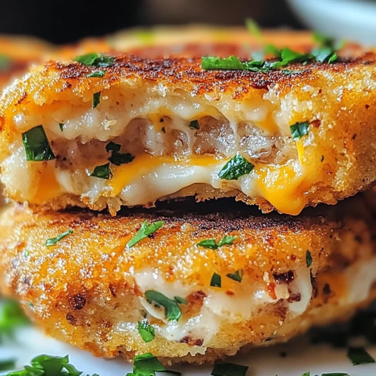 Tuna Melt Patties Recipe