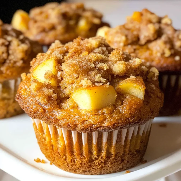 Apple Pumpkin Streusel Muffins Small Batch