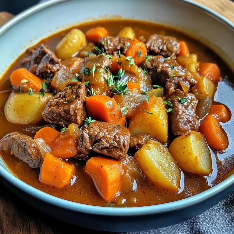 Autumn Harvest Beef Stew: An Incredible Essential Recipe for Fall