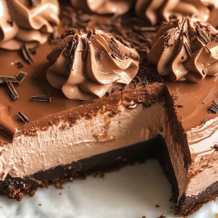 BEST NO BAKE CHOCOLATE CHEESECAKE RECIPE