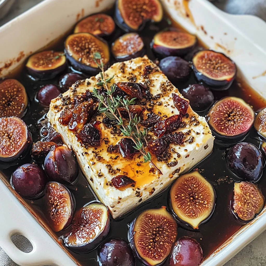 Baked Feta and Figs