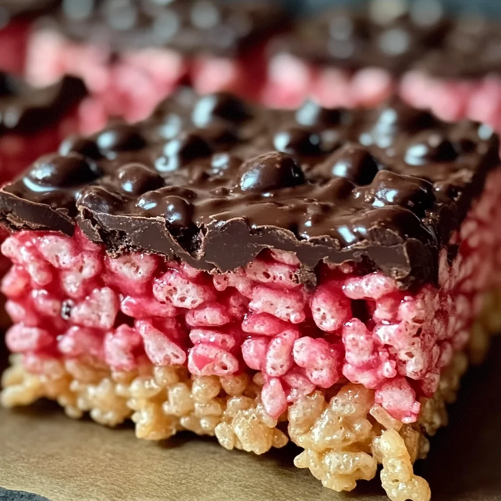Cherry Rice Krispie Treats