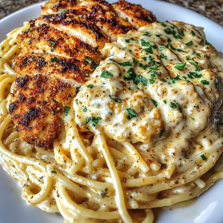 Creamy Cajun Chicken Spaghetti