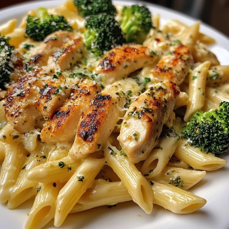 Creamy Chicken and Broccoli Penne