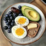 Creamy Soft-Boiled Egg Breakfast Plate