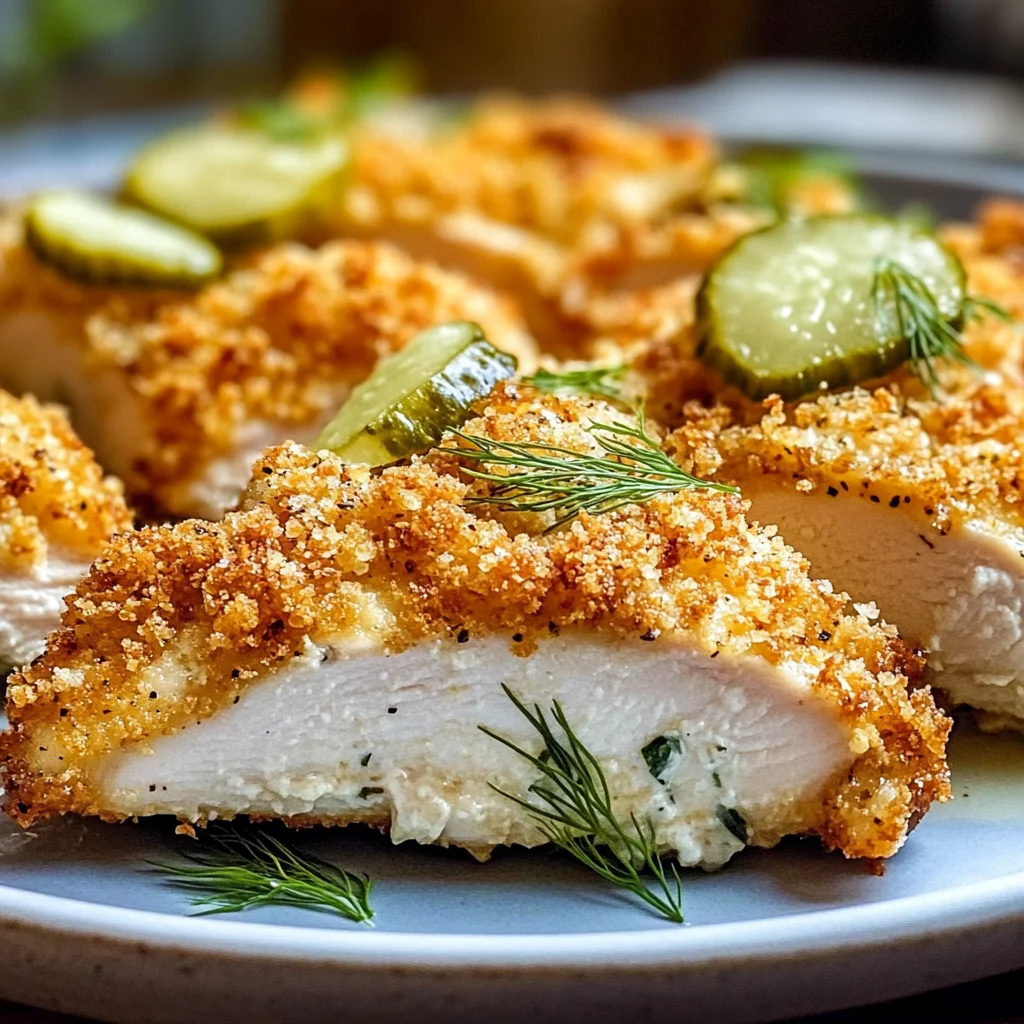 Dill Pickle Parmesan Chicken Recipe
