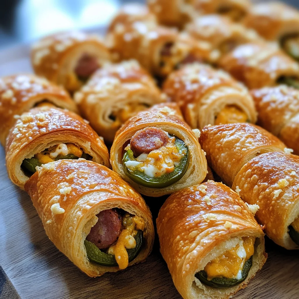Jalapeno Popper Pigs in a Blanket