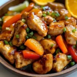 Juicy Blackstone Orange Chicken
