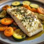 Lemon Herb White Fish with Sauted Vegetables