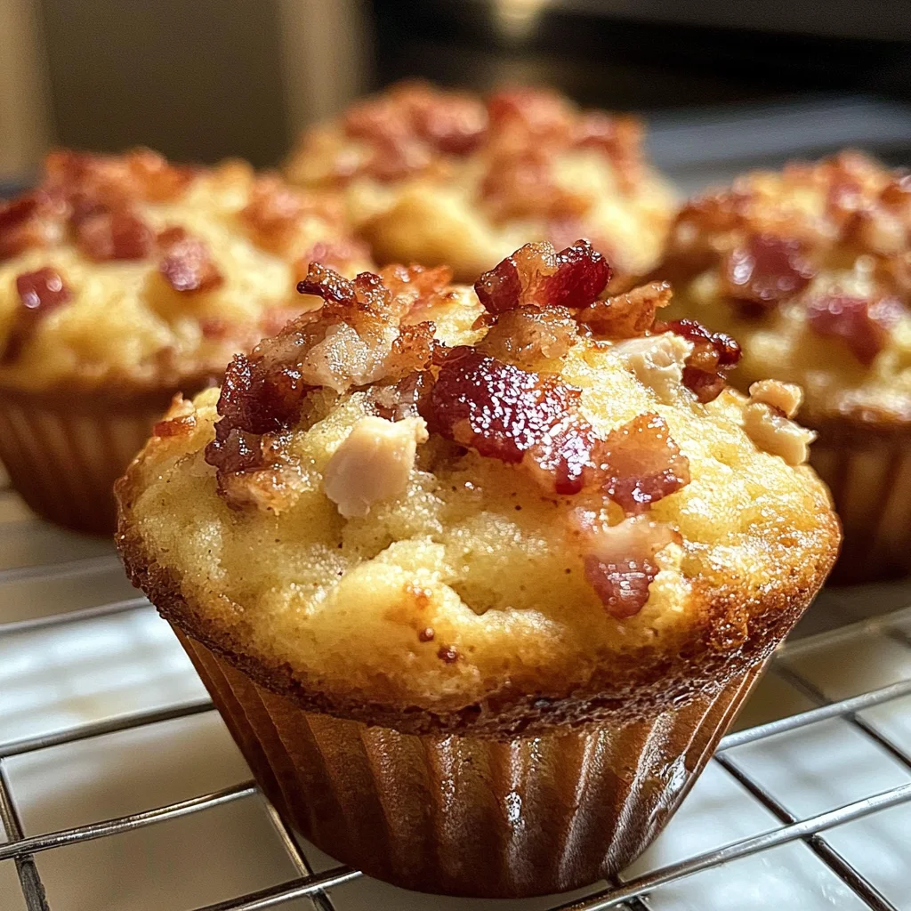 Maple Turkey Bacon Pancake Muffins: A Sweet 180-Calorie Delight