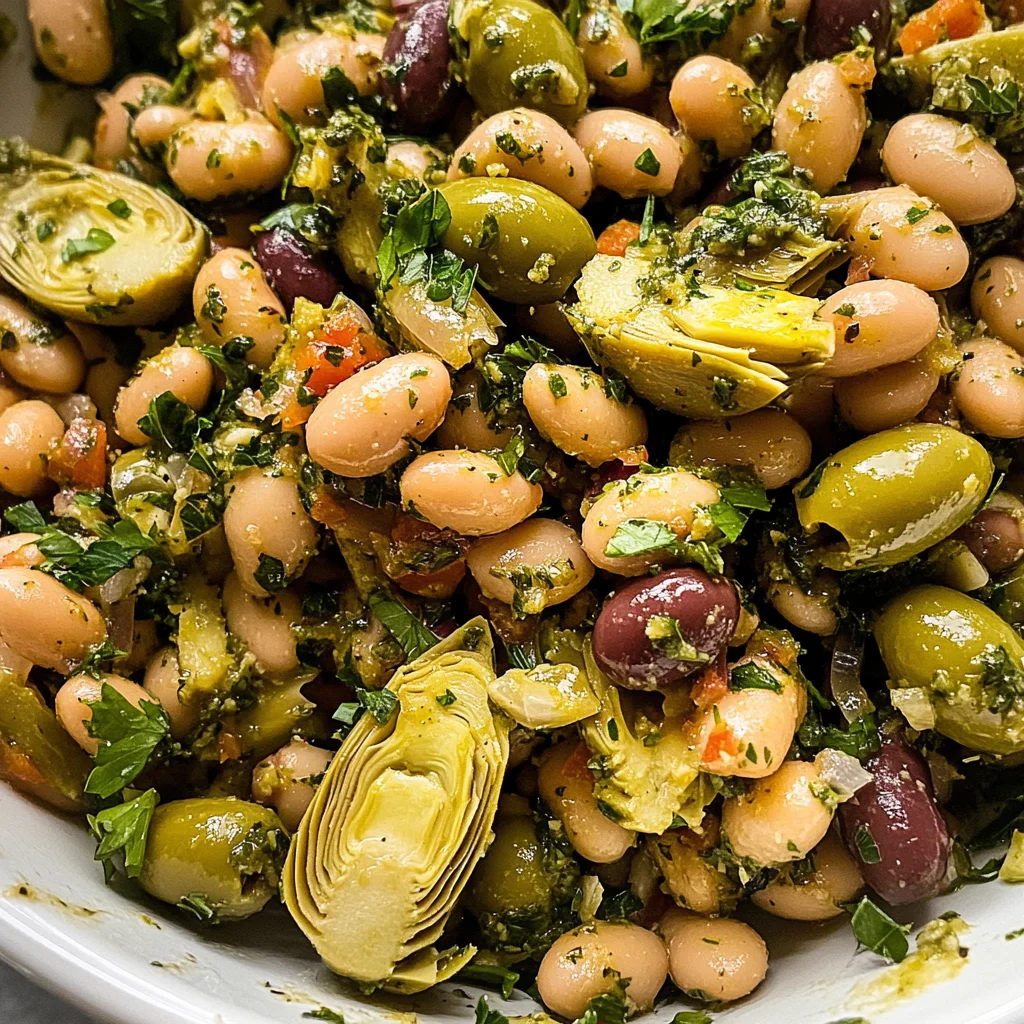 Marinated Za'atar Bean Salad