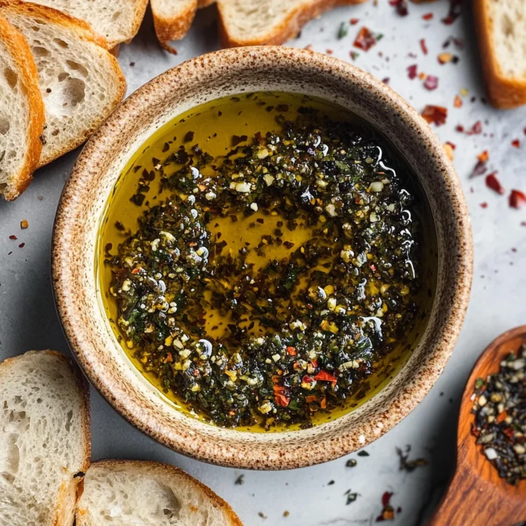 Olive Oil and Balsamic Vinegar Bread Dip