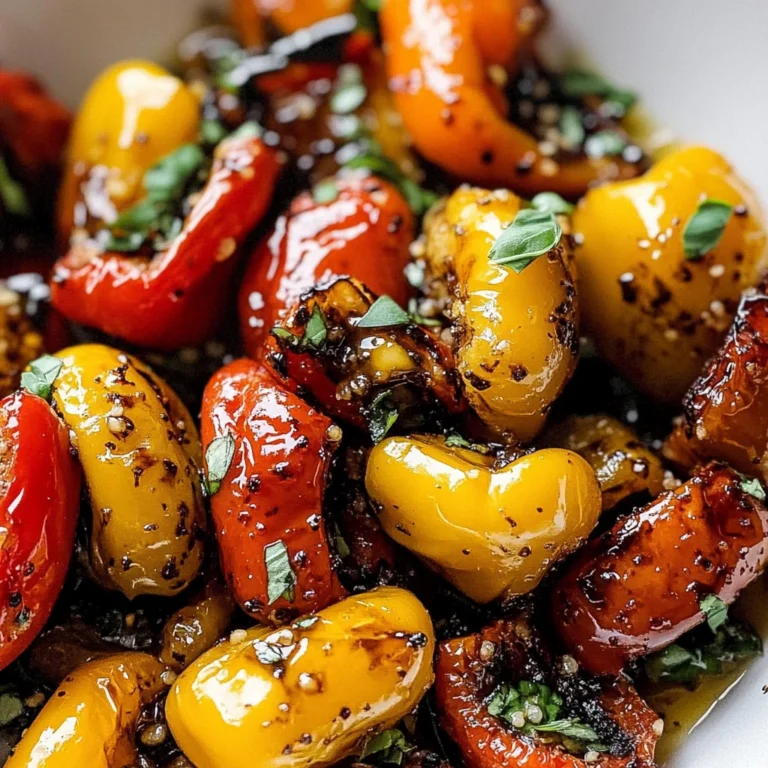 Roasted Mini Peppers