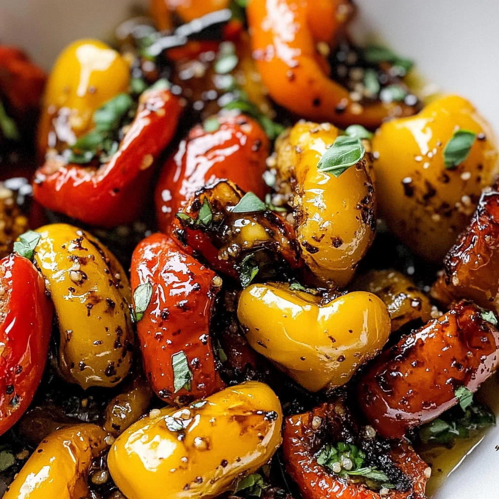 Roasted Mini Peppers