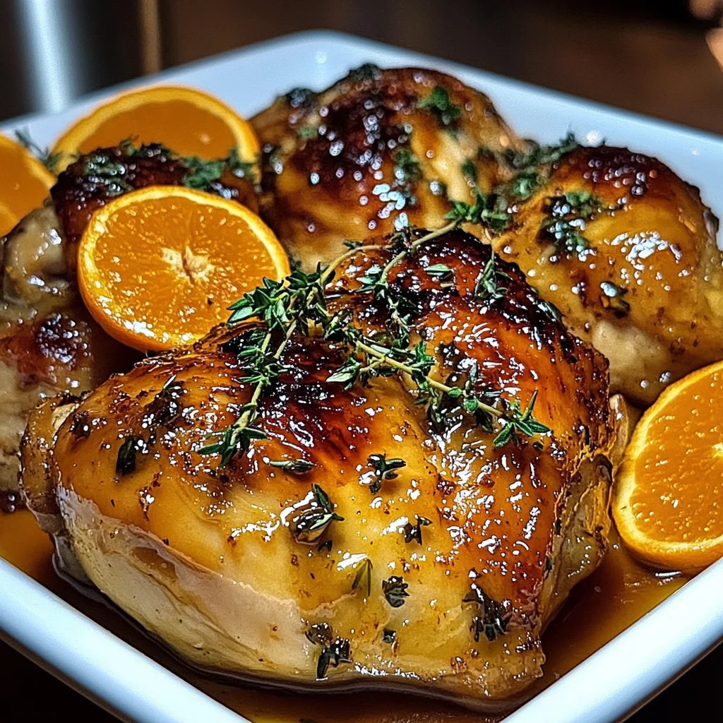 Roasted Orange Chicken