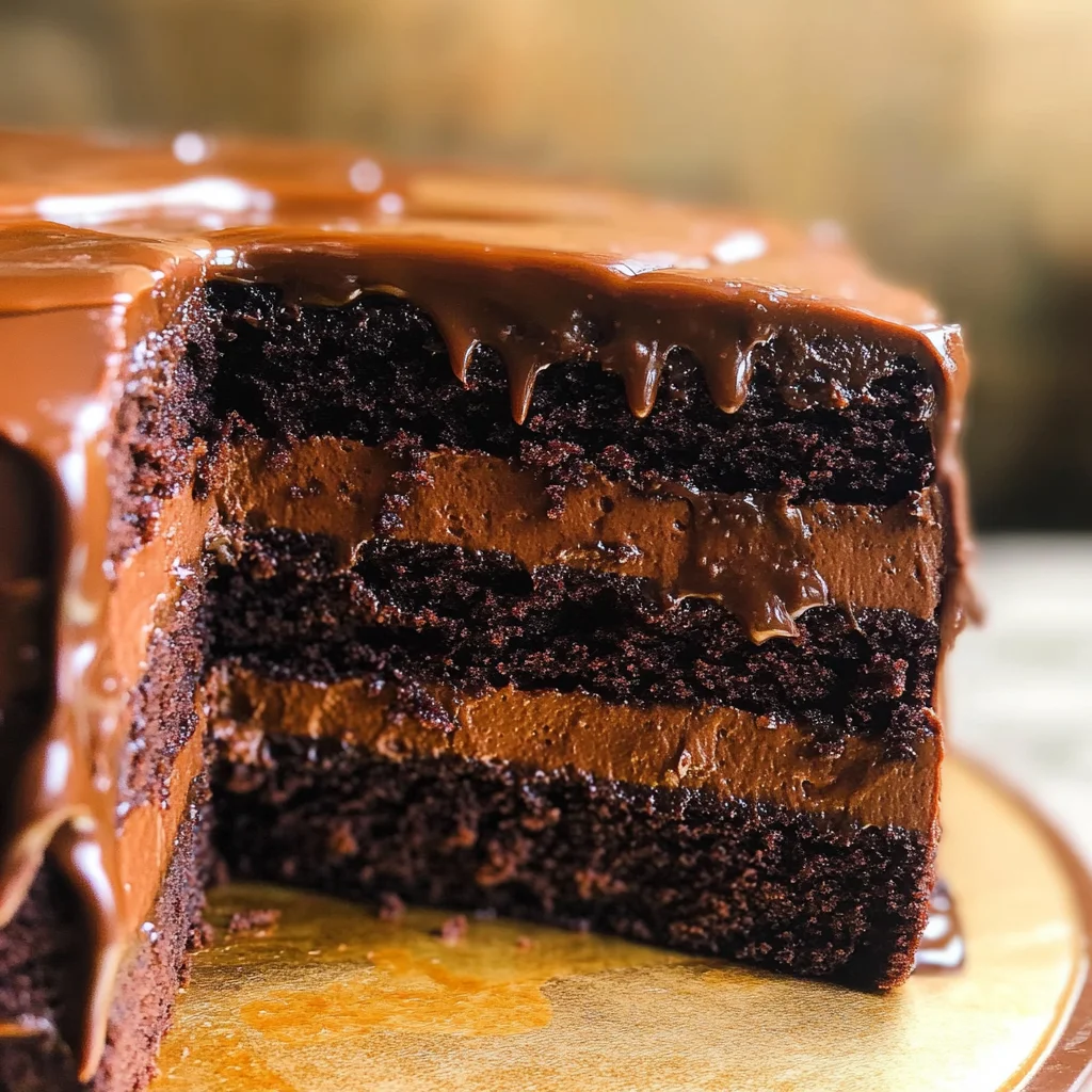SALTED CARAMEL CHOCOLATE FUDGE CAKE RECIPE