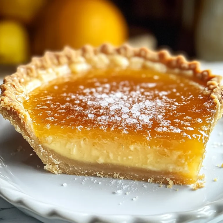 Salted Honey Pie: A Perfect Blend of Sweet and Salty