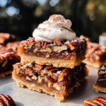 Salted Maple Pecan Pie Bars