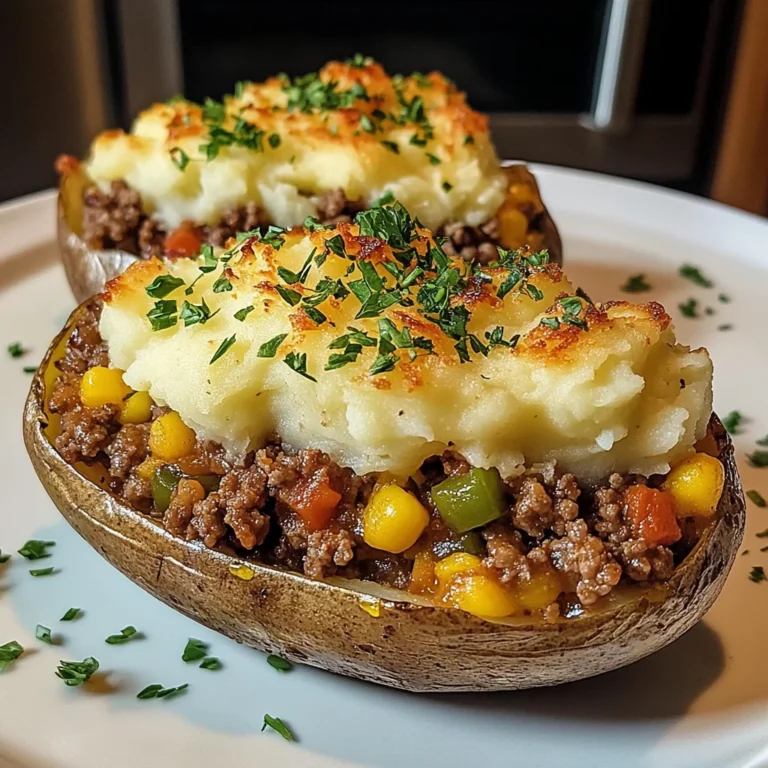 Shepherd’s Pie Baked Potato
