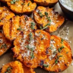 Smashed Sweet Potatoes