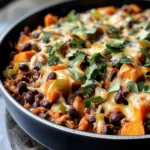 Southwest Black Bean Skillet Recipe