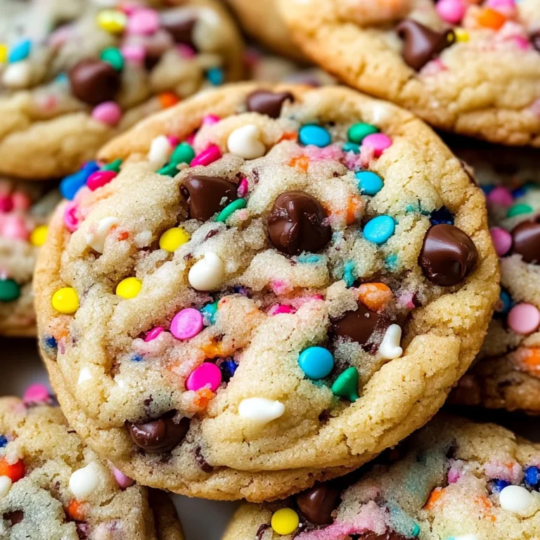 Cake Batter Chocolate Chip Cookies