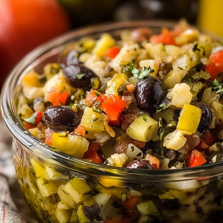 Olive Salad Muffaletta Spread