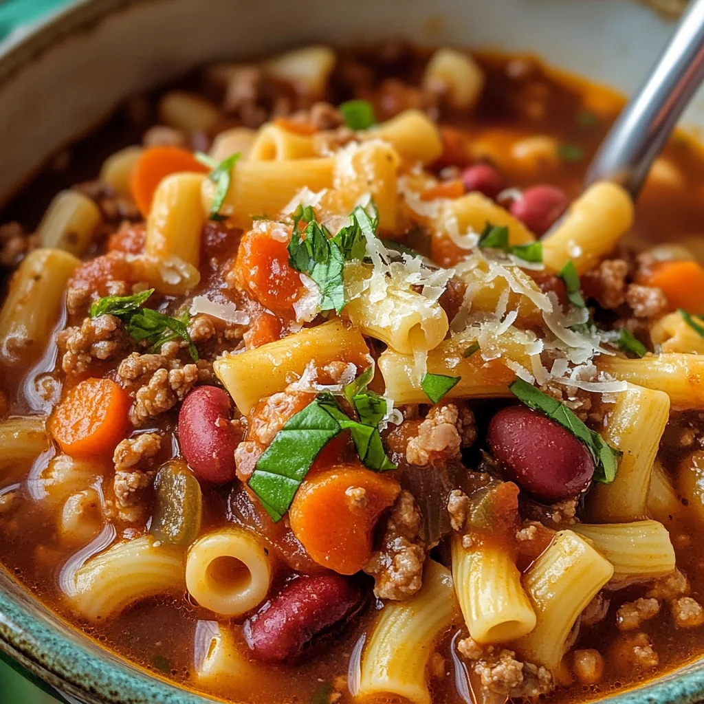 Pasta Fagioli